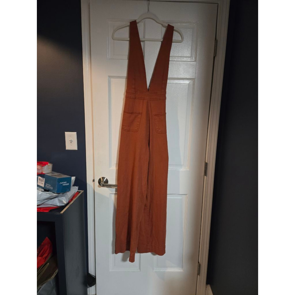 Women's Dollhouse Rust Jumpsuit Juniors 13